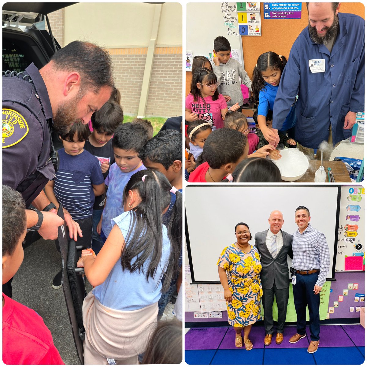 Hannah Jackson (@mshj15) on Twitter photo Thank you to <a href="/fel_craig/">Felisa Craig</a> and <a href="/jharrisstyer/">Julia Styer</a> for organizing a successful Career Day! We enjoyed a variety of presenters and appreciated having special guests on campus. #BlazeTheWay <a href="/NISDTomlinson/">Tomlinson Elementary School</a> <a href="/NISD/">Northside ISD</a> Thank you to <a href="/fel_craig/">Felisa Craig</a> and <a href="/jharrisstyer/">Julia Styer</a> for organizing a successful Career Day! We enjoyed a variety of presenters and appreciated having special guests on campus. #BlazeTheWay <a href="/NISDTomlinson/">Tomlinson Elementary School</a> <a href="/NISD/">Northside ISD</a>