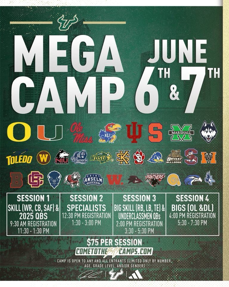 College coaches from across the country are coming to evaluate The Bay talent!! ComeToTheBayCamps.com #ComeToTheBay | #StayInTheBay