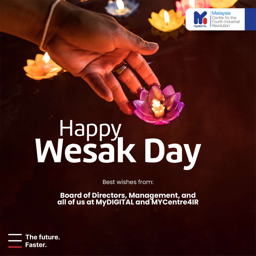 Wishing everyone a serene and enlightening Wesak Day. May this day inspire peace and harmony in our lives.  

#MyDIGITAL #TheFutureFaster #EkonomiMADANI #KitaOrangDigital #SayaDigital #MalaysiaDigital #DigitalMalaysia #WesakDay