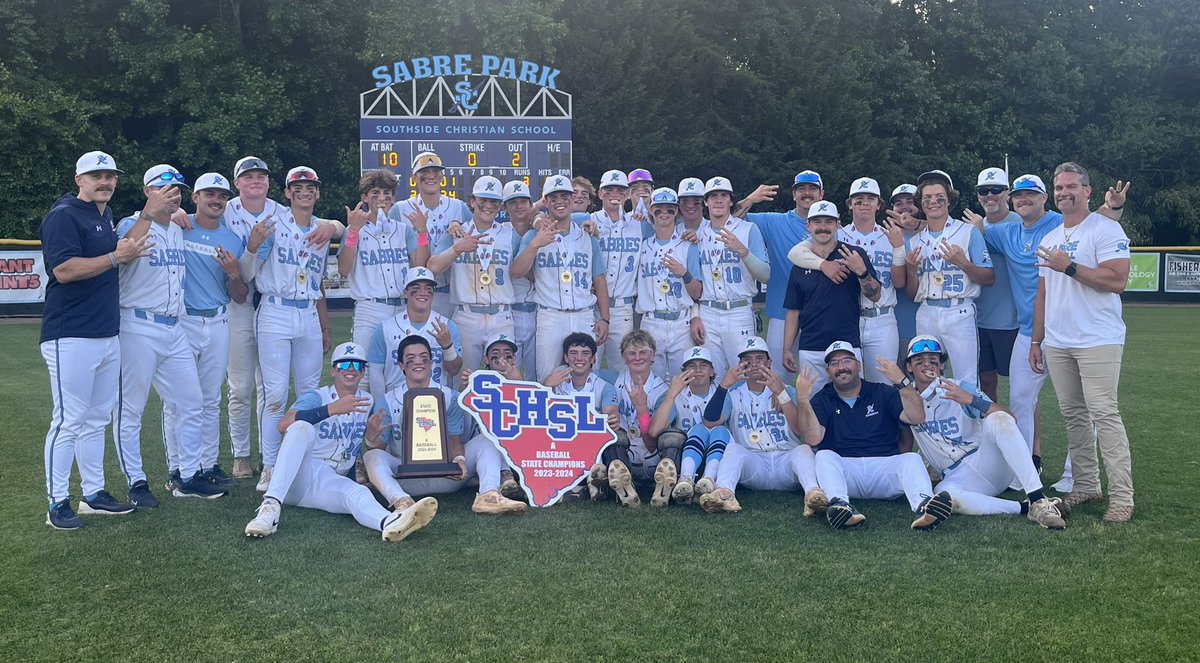 ⚾️: Congratulations 🎉 <a href="/SabresSCS/">SCS Sabres</a> the <a href="/SCHSL/">SCHSL</a> Class A Baseball Champions🏆

#WeAreSCHSL
#ChampionshipSeason🏆
