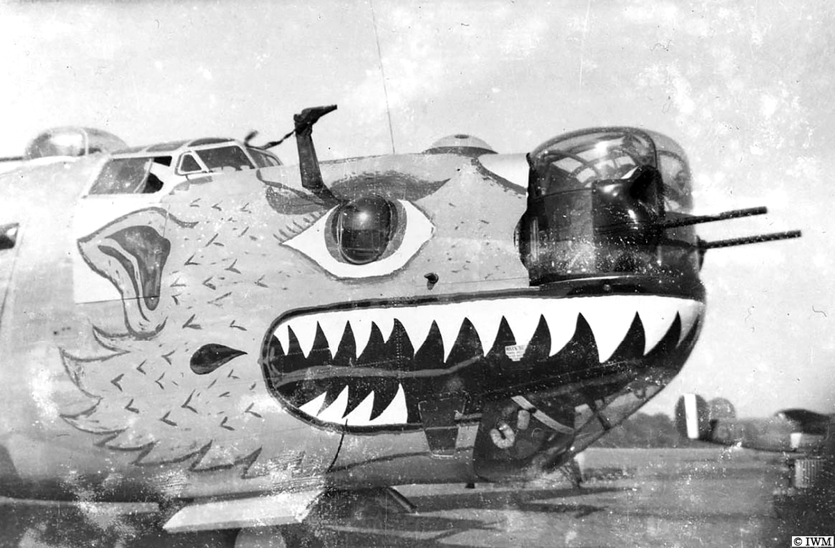 A big mouth. (#OTD in 1945. #WW2 #HISTORY)