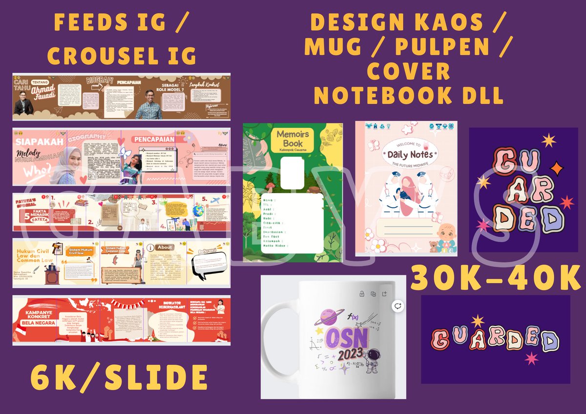 🍟 Open joki tugas, joki poster, joki ppt, joki essay, joki makalah, joki review jurnal, joki infografis, joki mindmap, dll aku masih bisaa ya🥰

Buat deadline bisa menyesuaikan kok❤️ materi kalo belom ada aku bisa cariin🤩
Minat chat  WA di bio😍
#jokitugas #zonauang