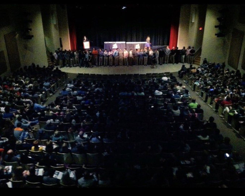 Words couldn’t come close to expressing my true APPRECIATION!!! HUGE SHOUTOUT of THANK YOU to the Spring Student-Athletes & their AWESOME PARENTS for PACKING DA HOUSE at @AndersonRaptors to CELEBRATE our kids IN-STYLE at Sports Awards!! #AHSsaysTHANKYOU #AHSisPROUD #AHSisFAMILY