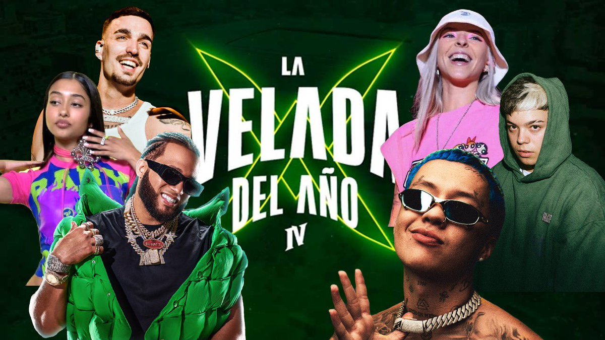 GeneralPeterYT's tweet photo. Estos debieron ser los artistas para la velada del gordo de @IbaiLlanos.

Comenta cuáles artistas te hubiese gustado ver👇🏻

#alfaeljefe #blessd #bbtrickz #youngmiko #Saiko #Velada2024 https://t.co/AbLTBulp4N
