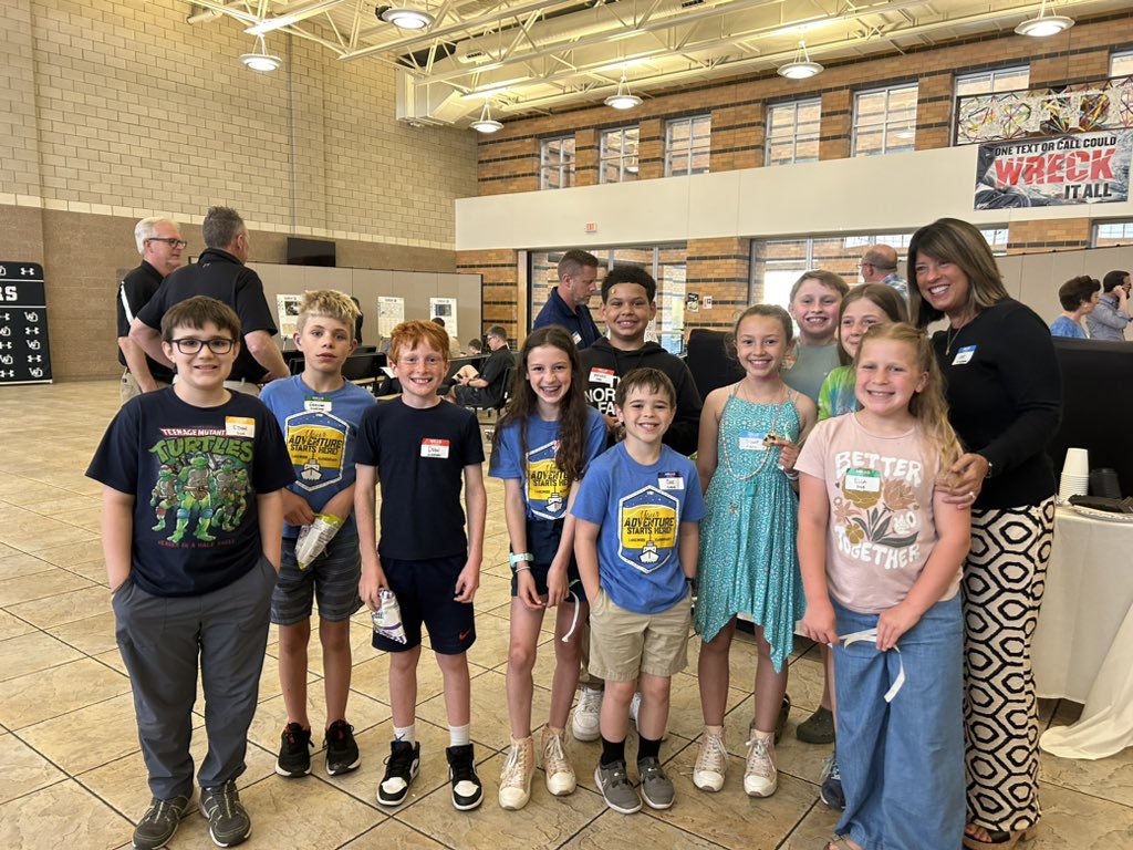 All smiles when your kids see their ideas come to life!💫Park Township Community Center Vision Planning Meeting