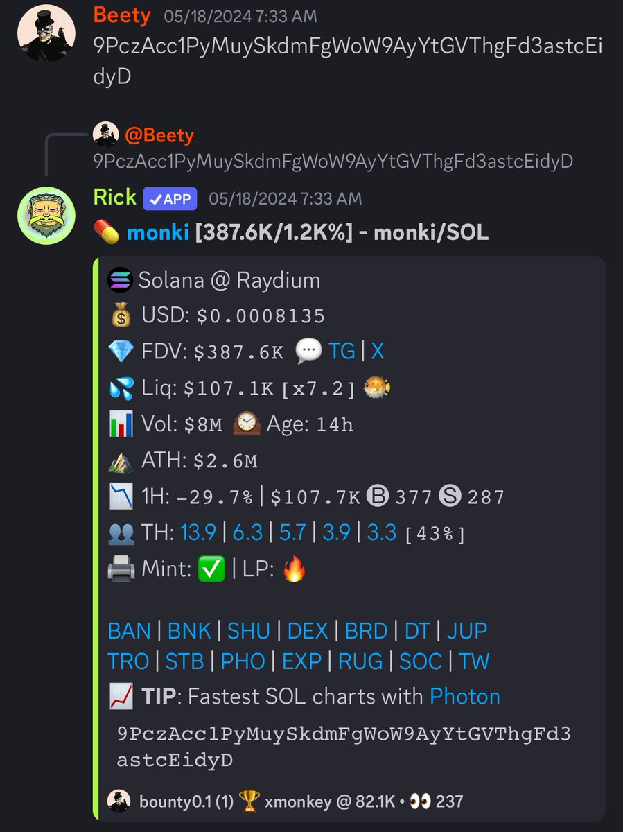 Some of the recent calls in CNTRL 

Paloosi 889k -> 7.5m ATH (8.5x)
Monki 367k -> 2.5m ATH (7x) 
SYL 331k -> 2.4m (6.6x) 

Picking a few people to join 👨‍🍳