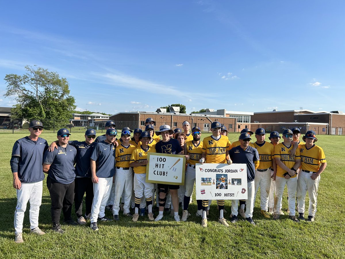 💫 Northstar baseball picked up their 15th win (15-7) on the season over Northern Burlington 14-5. The offense totaled 15 hits in the game. Raba was 4-5 and collected his 100th career hit! Juliano was 4-5 w/HR and 3 rbi’s. Babkowski 2-5 w/4 rbi’s &amp; 2 doubles. Cavanaugh 2-2 w/rbi.