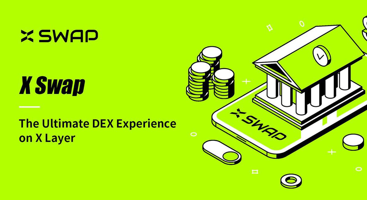 XSwap is your wild ride DEX on <a href="/XLayerOfficial/">X Layer</a> 

XSwap is the ultimate degen DEX on <a href="/XLayerOfficial/">X Layer</a>, delivering the craziest liquidity efficiency via a unique DLAMM solution and a mind-blowing user experience from day one ⚡️

Forget About Slippage and stack big wins on your