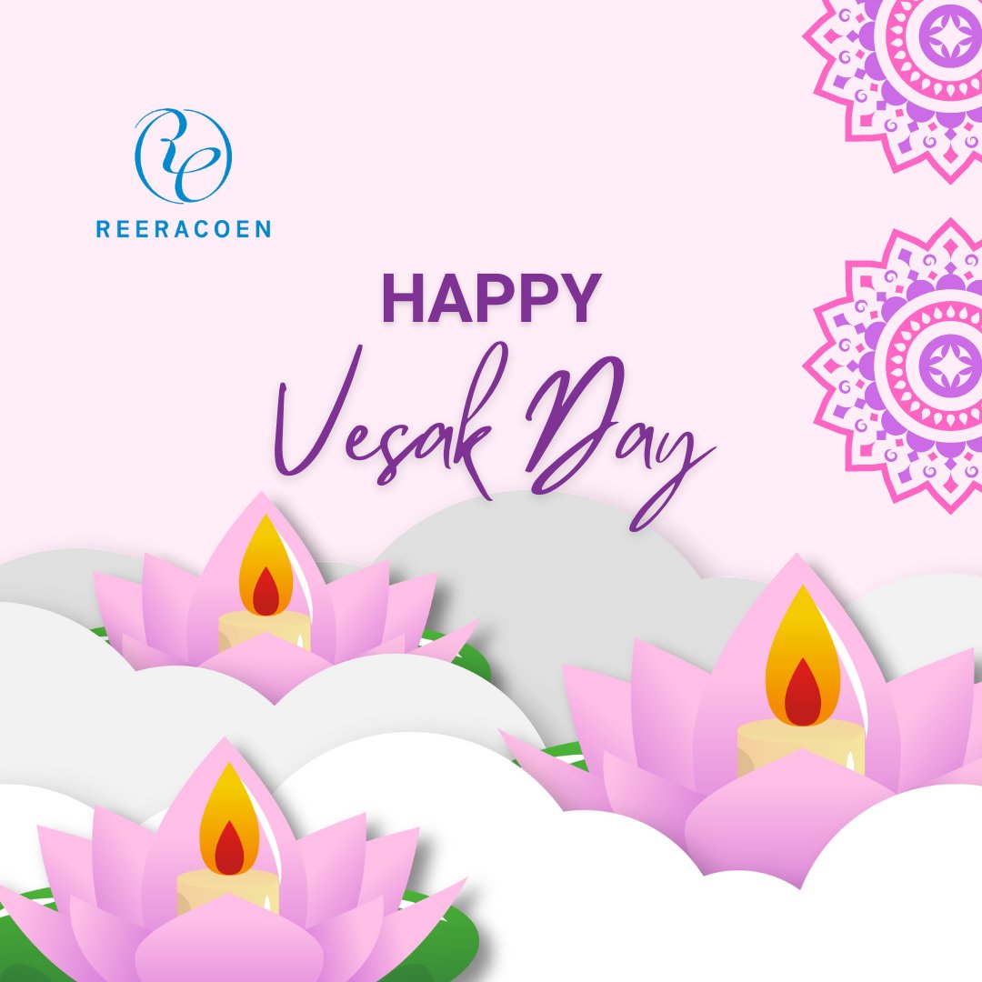 Happy Vesak Day! Let us embrace the values of mindfulness, compassion, and unity as we work together towards shared goals.

#VesakDay #Reeracoen #RCNSG #RecruitmentFirm #BestRecruiters