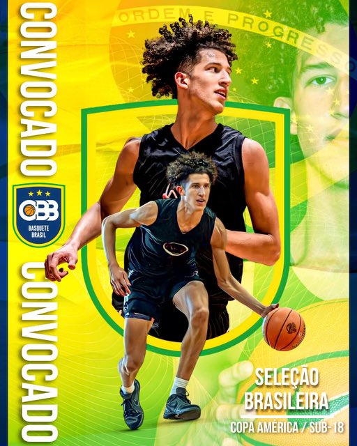 Good luck to 6'7 SF @SampaioZion and 7'0 ft @guguimaraes_17 as they represent Brazil @basquetebrasil @FIBA in the U18 COPA America in Argentina June 3-9!   Tune in youtube!

ALLBALL is proudly one of the most culturally diverse teams in the nation!  @RiseCircuit @UANextBHoops