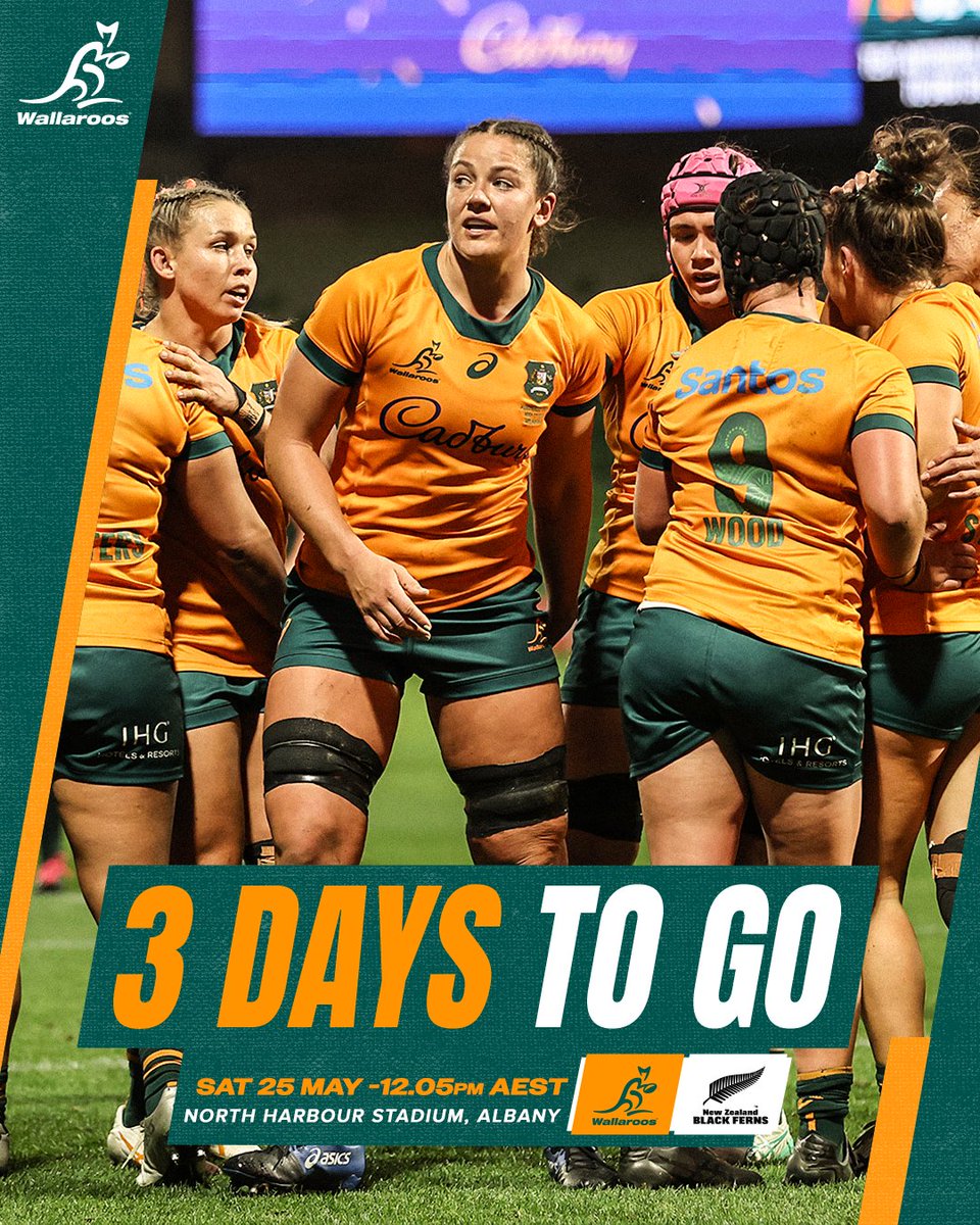Set your alarms for Saturday ⏰ Watch live on @StanSportAu 📺 #Wallaroos #PAC4