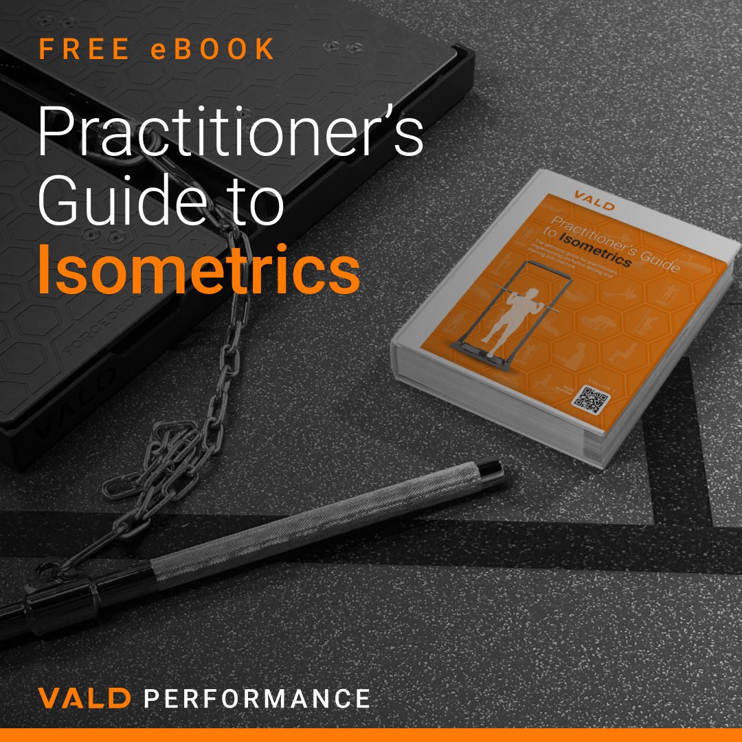 New eBook: Practitioner's Guide to Isometrics
We cover the plethora of applications for isometric testing, training and technology, from high performance to clinical practice, occupational health, aged care and more. 
Get your FREE copy here: bit.ly/44TKs6R