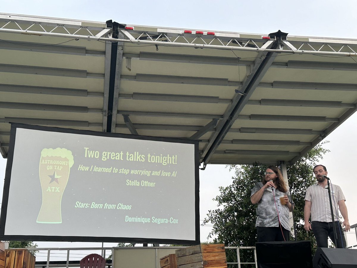 All set for #AoTATX80 with <a href="/AoTATX/">Astronomy on Tap ATX</a>