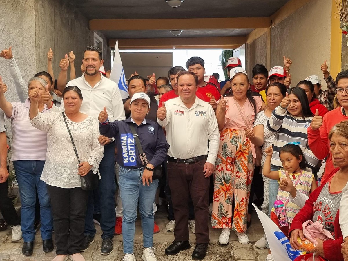 jaimejuntos's tweet photo. Trabajemos juntos con intensidad.
Nuestras hijas e hijos merecen un mejor presente y futuro.
#TrabajemosJuntos #IVDistrito #Lerma #Ocoyoacac #Xonacatlán #Jilotzingo #IsidroFabela @PRI_Nacional #PRI #VotaPRI https://t.co/1fwjX8Rlzt