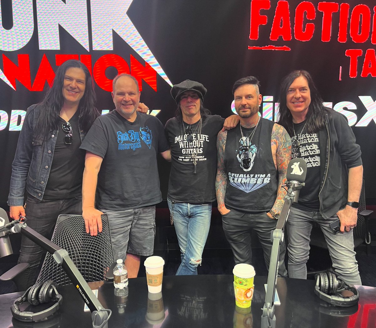 Canadian mayhem today on @TrunkNationSXM ! Thx to @todddammitkerns @jasonhook03 @brentfitz @stacey_blades for joining me today talking Canada rock. Many great calls too. Now on @SIRIUSXM app if you missed it. Replays tonight 9P PT on 103. Tomorrow @tonyiommi ! #trunknation