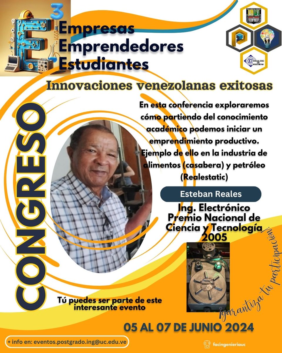Postgrado_UC's tweet photo. ¡Algunos de nuestros ponentes en el E3! https://t.co/dIyaTUEkAP