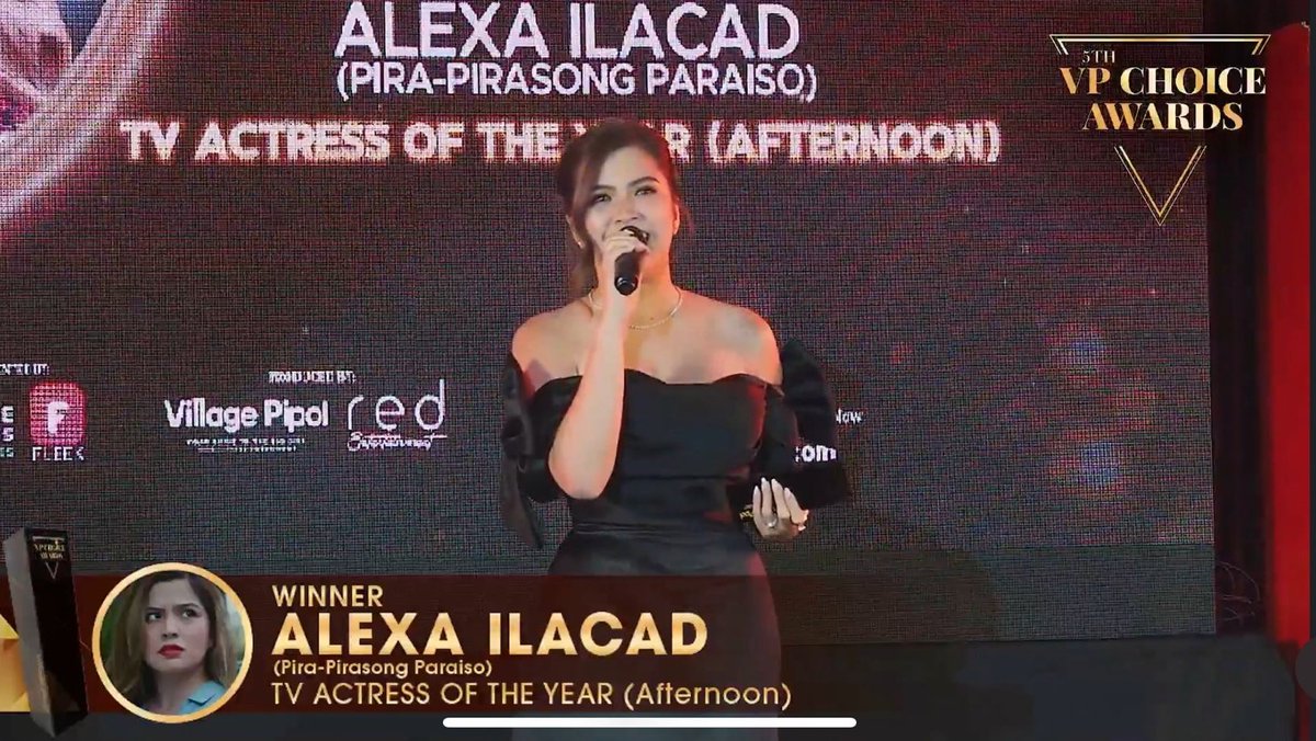 Proud kami sa'yo @alexailacad
palagi. 

ALEXA VPCA AWARDS TVACTRESS 

#PPPanaloSiAlexa
#AlexaIlacad