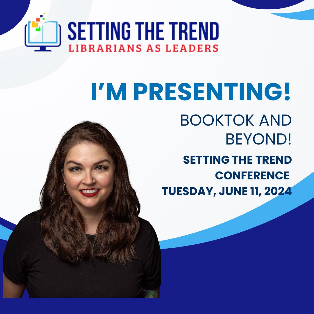 Summer is almost here — which means it’s time for summer professional development! If you’re attending the Setting the Trend Conference in Clear Creek ISD this June, check out my social media session — Booktok and Beyond! #schoollibrary #settingthetrend @TxASL