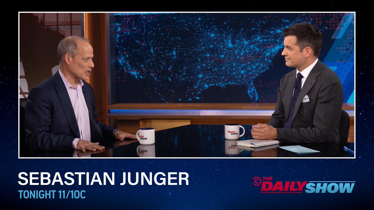 TONIGHT! @sebastianjunger talks to Michael Kosta about his new book 'In My Time of Dying”!