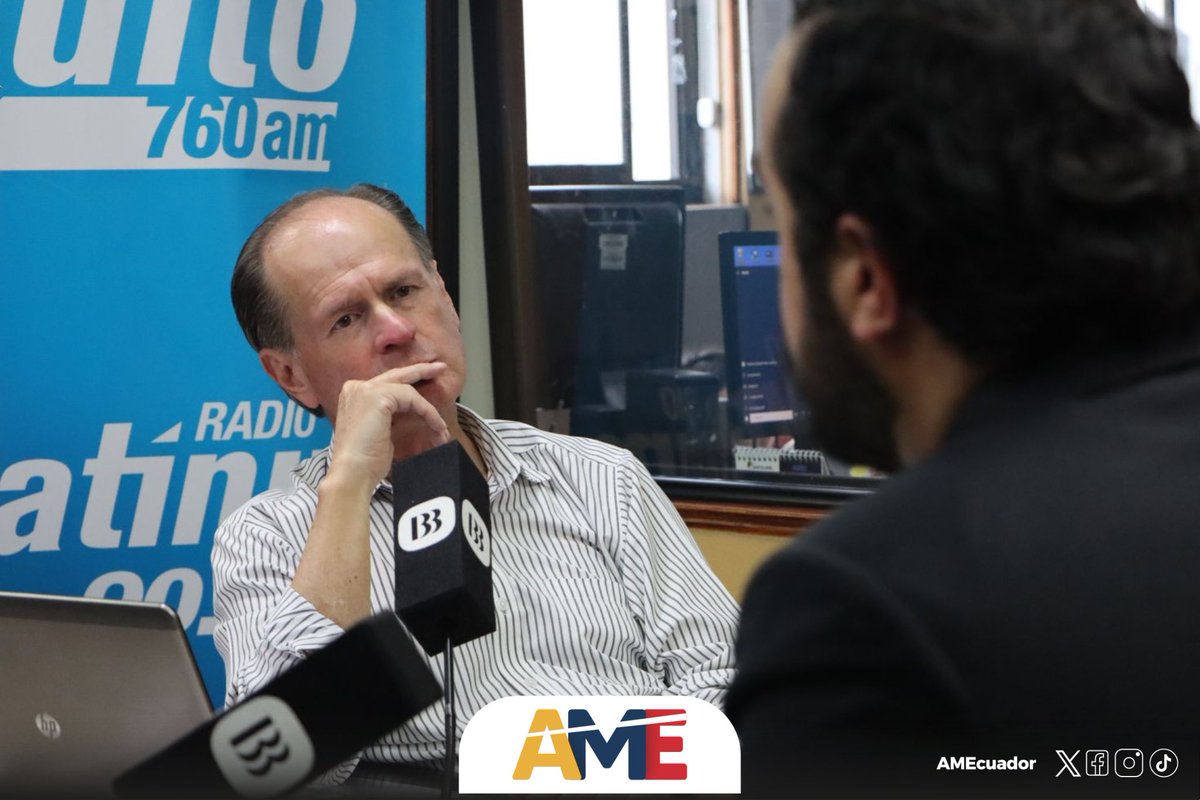 En entrevista con @andrescarrion2, por @radioplatinumec, nuestro presidente @patricio_maldo, informó sobre los pagos pendientes a los municipios y la gestión que realiza #AME en relación a la búsqueda de inversión proveniente de cooperantes internacionales. #NuevAME
