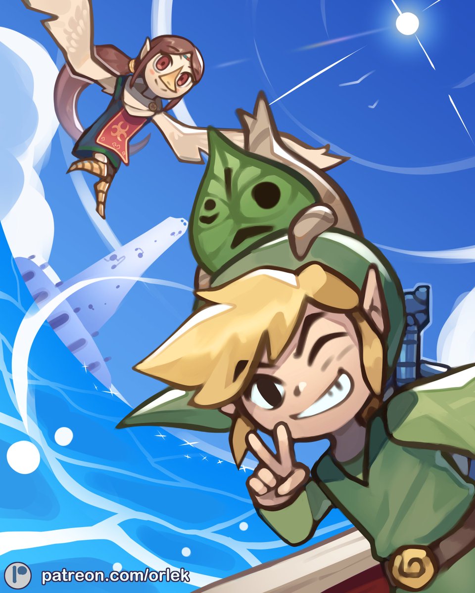 Zelda: The Wind Waker.