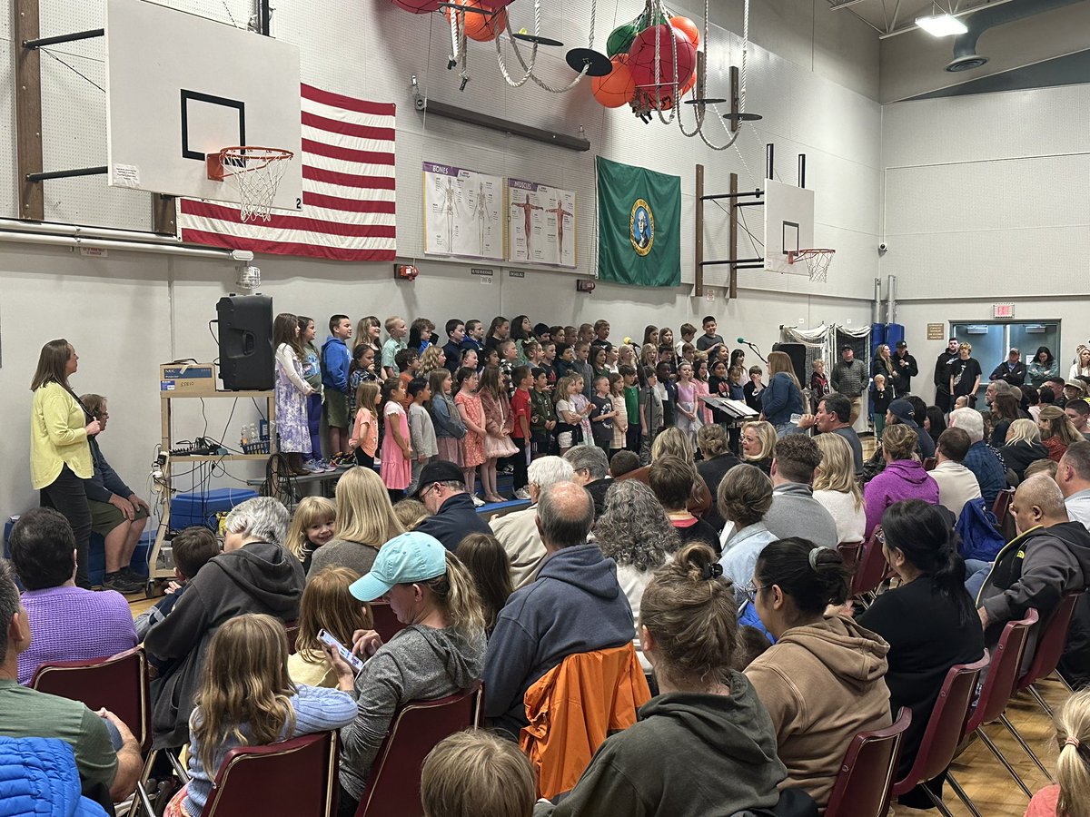 Nothing sounds better than the 2nd grade choir concert! #SPSPromise