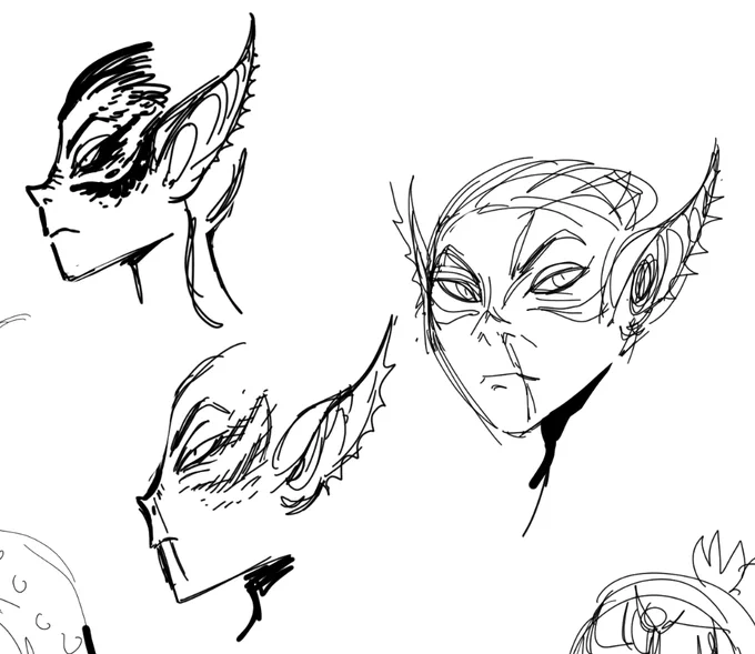 ive been trying to figure out lae'zel's face recently #bg3 