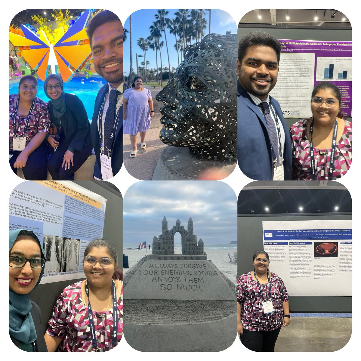 And it’s a wrap!! #ATS2024 
Until next year ! 
<a href="/atscommunity/">American Thoracic Society (ATS)</a> <a href="/ATSCritCare/">ATS Crit Care</a> 
#womeninchestmedicine 
#pccm