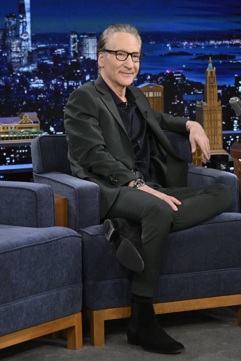 .@billmaher is here to talk his new book What This Comedian Said Will Shock You! #FallonTonight