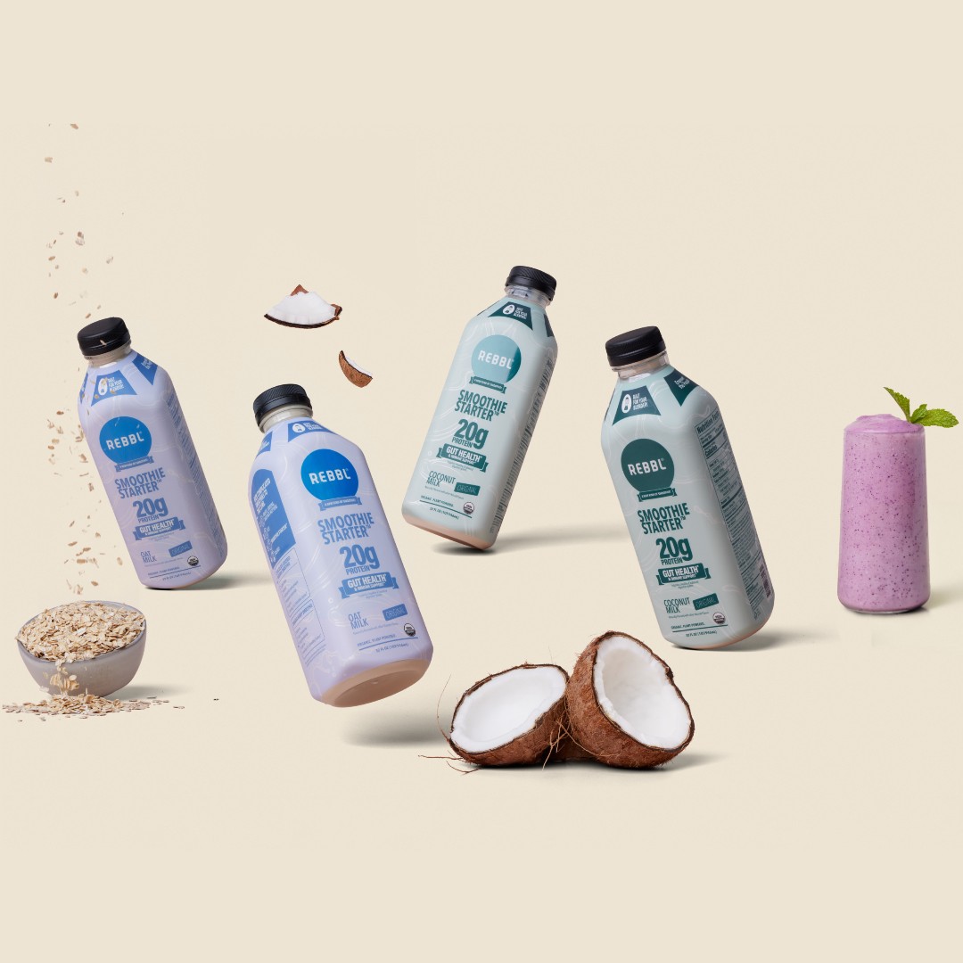 Empowerment starts here with Smoothie Starter™ - the most convenient and fool-proof way to make a well-rounded, organic #smoothie. It's a delicious (but neutral-tasting!) liquid base with #protein and gut-healthy #postbiotics. 
Now available at #Target and #Sprouts 🍌🥭