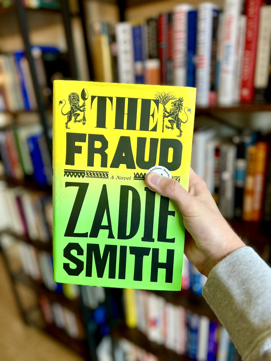 Just finished Zadie Smith’s latest, The Fraud and whew I reeeaally liked it
