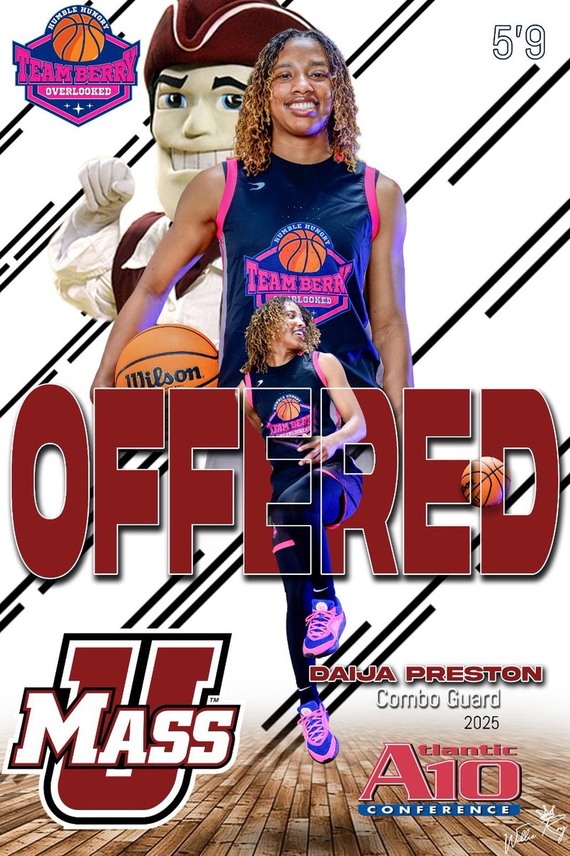 Daija Preston (@daija_preston) on Twitter photo After a great conversation with Coach Leflar(<a href="/CoachMikeLeflar/">Mike Leflar</a>)I am blessed and honored to receive an offer from <a href="/UMassWBB/">UMass Women's Basketball</a> I am very humbled and appreciative for the opportunity. <a href="/teamberryaau/">Team Berry</a> <a href="/CoachTBerry/">TBerry</a> <a href="/Coachmikewill23/">Michael Williams</a> <a href="/IAmWillieRoy/">Willie Roy Puckett Jr</a>
<a href="/PivotPoint24/">Kiah T. Collins</a> <a href="/ladymichelle63/">Tiffany Puckett</a> <a href="/HoopsTrojan/">Carrollton Trojans WBB</a> After a great conversation with Coach Leflar(<a href="/CoachMikeLeflar/">Mike Leflar</a>)I am blessed and honored to receive an offer from <a href="/UMassWBB/">UMass Women's Basketball</a> I am very humbled and appreciative for the opportunity. <a href="/teamberryaau/">Team Berry</a> <a href="/CoachTBerry/">TBerry</a> <a href="/Coachmikewill23/">Michael Williams</a> <a href="/IAmWillieRoy/">Willie Roy Puckett Jr</a>
<a href="/PivotPoint24/">Kiah T. Collins</a> <a href="/ladymichelle63/">Tiffany Puckett</a> <a href="/HoopsTrojan/">Carrollton Trojans WBB</a>