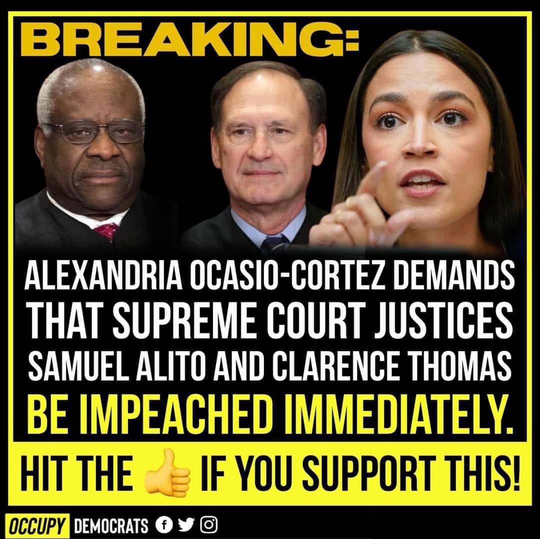 If you support AOC, raise that hand, high! 🤚 👇👇👇