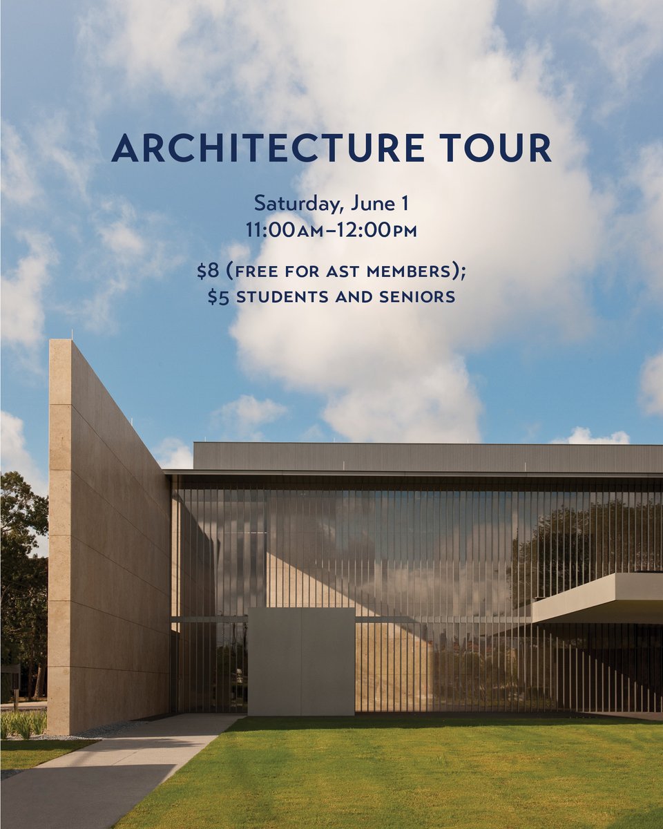 'Set back from the street, this striking, low-slung Yoshio Taniguchi-designed building is a study in architectural minimalism' (@CNTraveler). Join our June 1 architecture tour to explore the materials and influences that informed our Center's design! » asiasociety.org/texas/events/a…