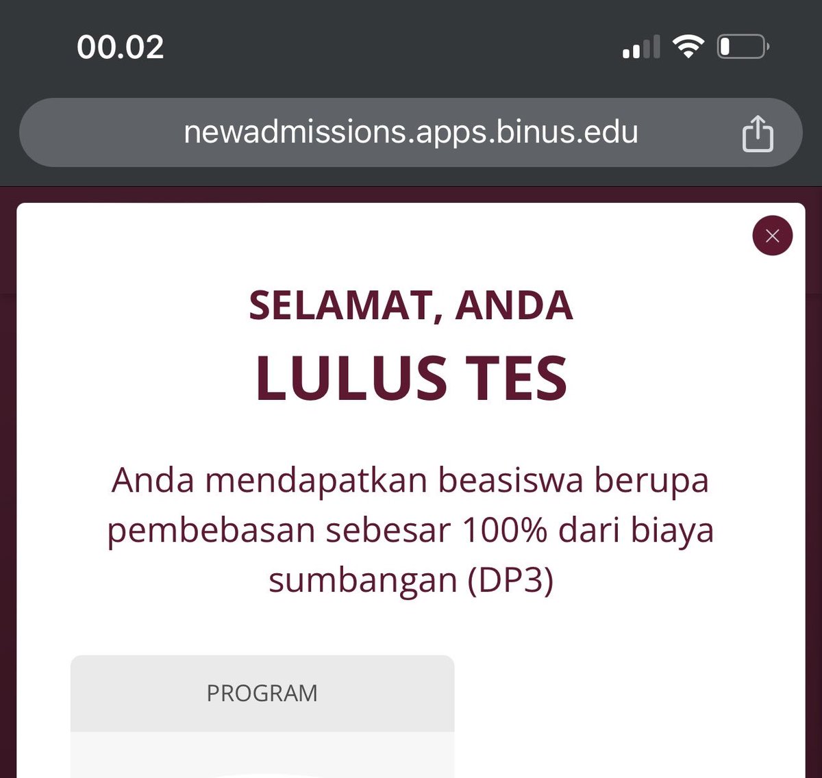 masgor42's tweet photo. lumayan👊😎, anw ada yg lolos juga tes tpks binus 2024..? https://t.co/PU70zk2zZZ
