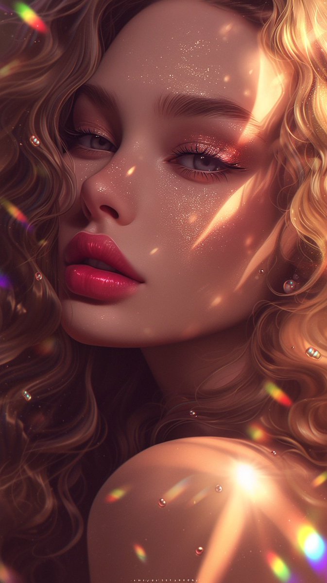 Lost in a dreamscape of shimmering light and ethereal beauty. 🌟✨