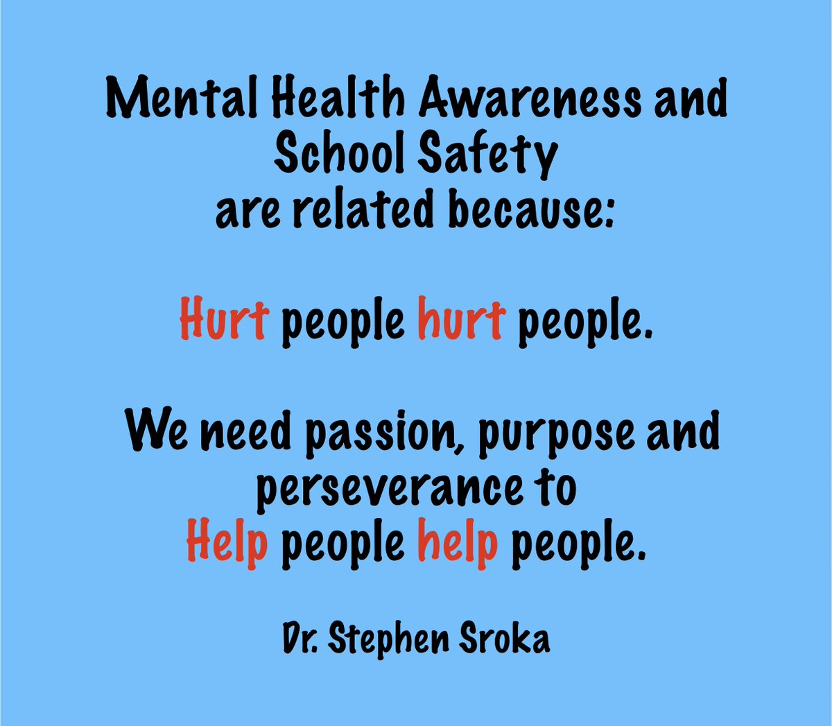 Thank you friends you do this everyday! @schoolnurses @asha @SyllabusX2023 @NAMICommunicate @DrDebbieSilver @DebDelisle @SafeSchoolsConf @NASANevada @OHSchoolSafety @safeschools 
@NASRO_Info  @WereNIEA @billpottsdatema @SOPHEtweets @TxSchoolSafety @nasponline @NASSP #MHAM2024