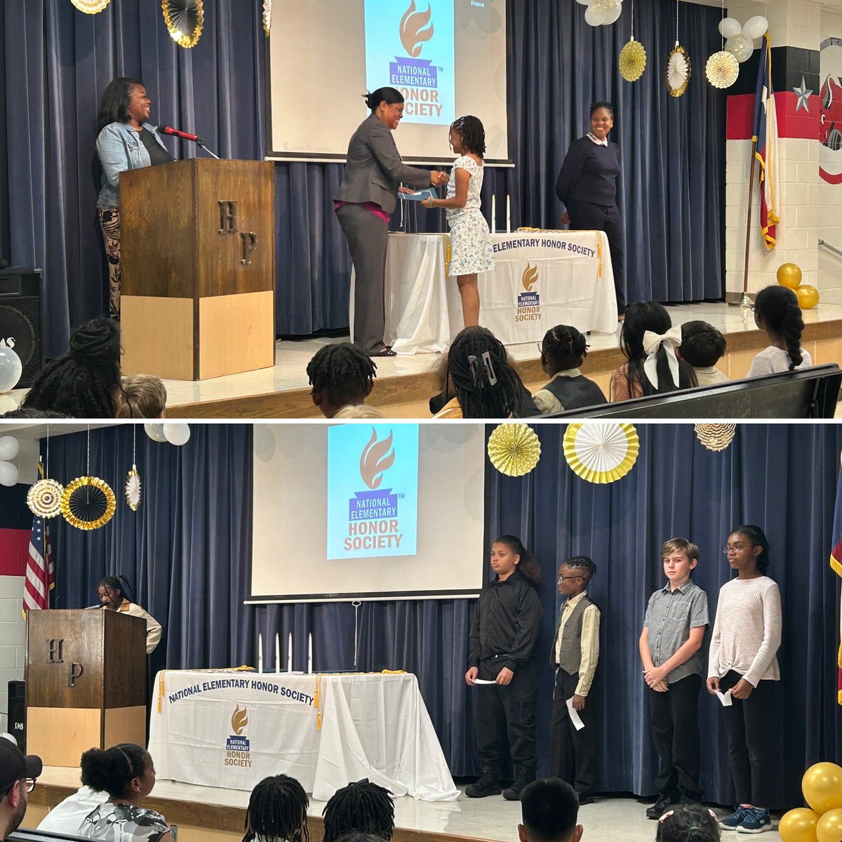 HighPointe_CHISD (@chisdhighpointe) on Twitter photo Tonight we celebrated our 4th and 5th grade students as they were inducted into the prestigious National Elementary Honor Society. 27 new members took the charge and are ready to embark on the pillars of Scholarship, Responsibility, Service & Leadership. ❤️🖤🤟<a href="/coletha_johnson/">Coletha Johnson, Ph.D.</a> Tonight we celebrated our 4th and 5th grade students as they were inducted into the prestigious National Elementary Honor Society. 27 new members took the charge and are ready to embark on the pillars of Scholarship, Responsibility, Service & Leadership. ❤️🖤🤟<a href="/coletha_johnson/">Coletha Johnson, Ph.D.</a>