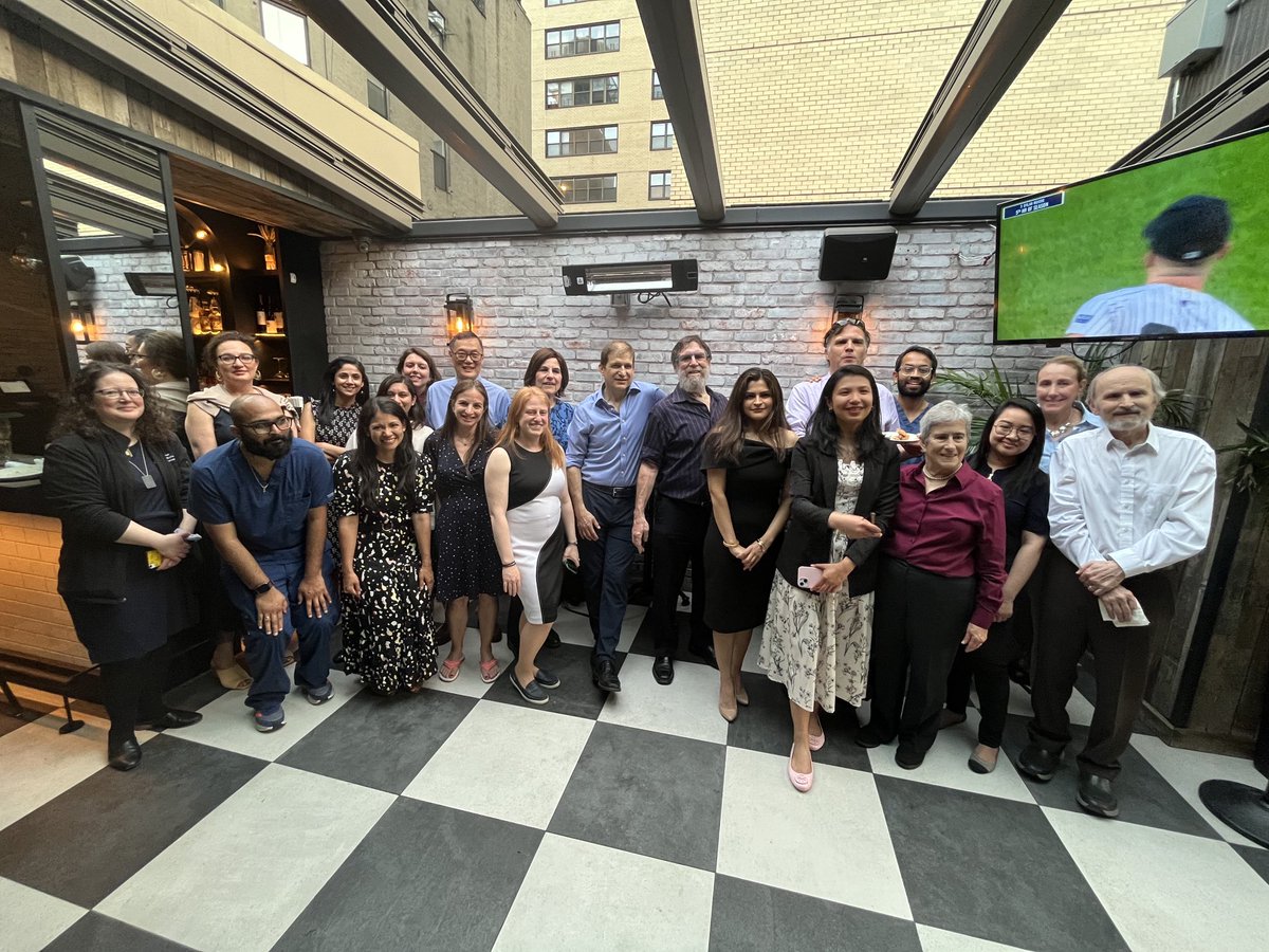 A wonderful evening to celebrate our amazing ⁦⁦fellows. Good luck to our graduates Anuj, Adrianne, and ⁦@DrAvantika6⁩. ⁦@NYUnephro⁩ is looking forward to great things from you