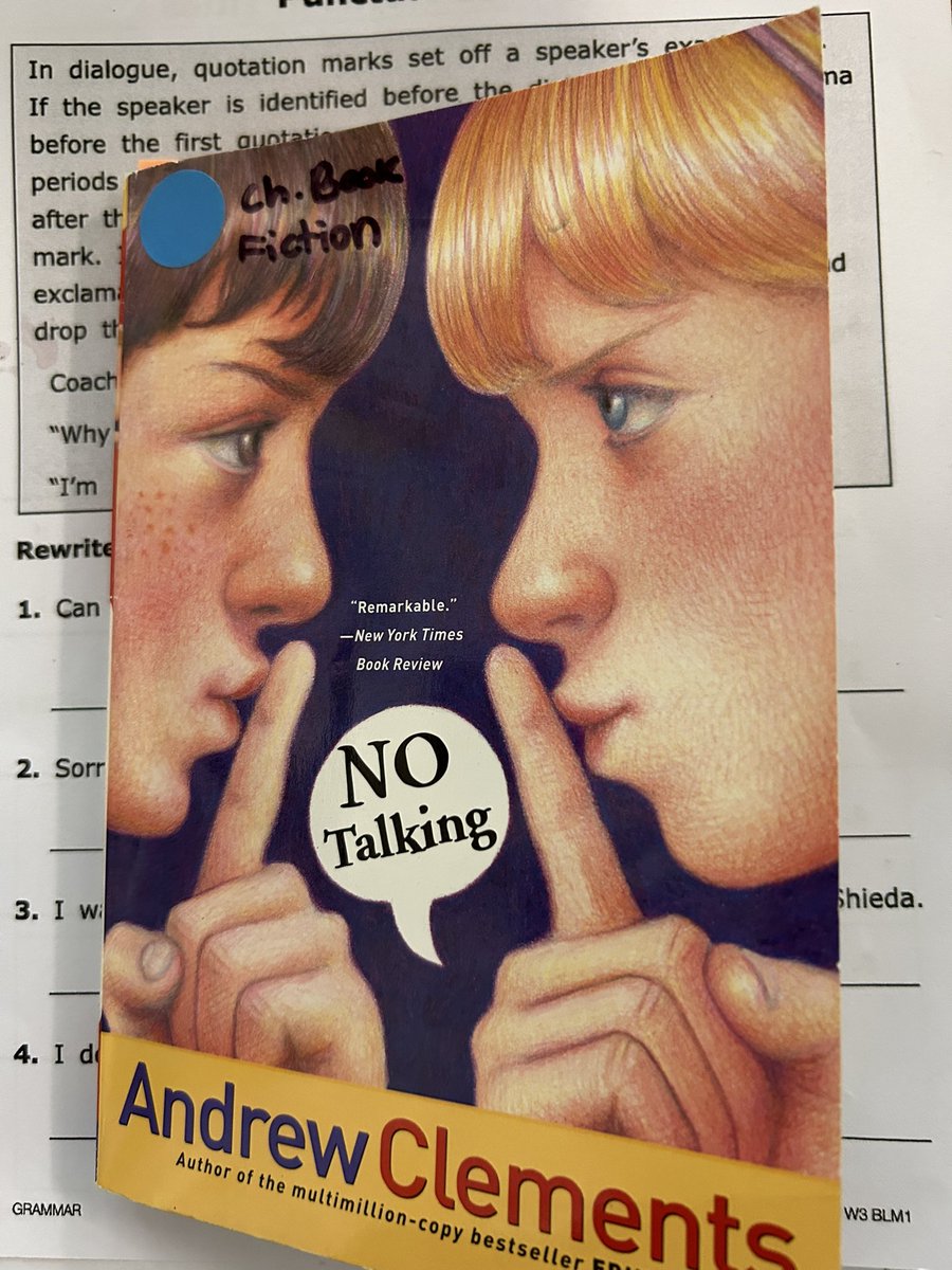 Today, a majority of my Ss decided to challenge themselves and “not talk” in class because they were inspired by literature! They had a 4 word limit to answer questions and used their whiteboards A LOT! They actually pulled it off and I was amazed!!! <a href="/D59SaltCreek/">Salt Creek Elementary</a>