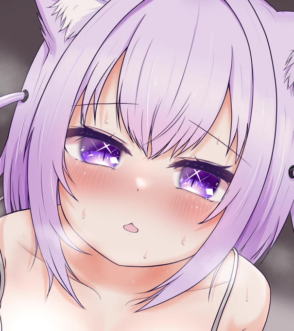 この辺描いてる時ってガチで、いやグァチでニヨニヨしながら描いてたわ #我ながら天才なお顔4選 