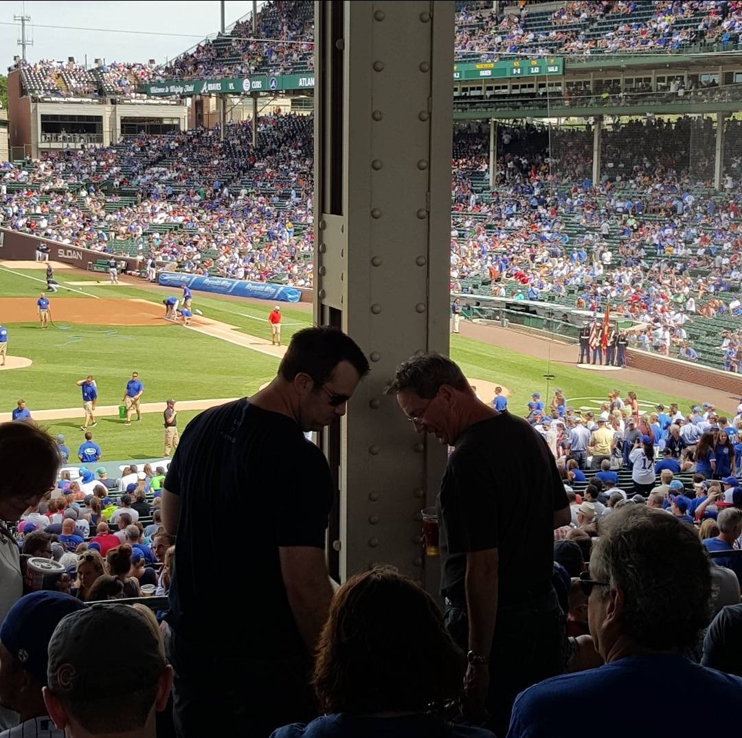 LuneMann's tweet photo. @IngramRadio some of that Wrigley Field 'charm' 🙂 https://t.co/gBeBGgPVuX