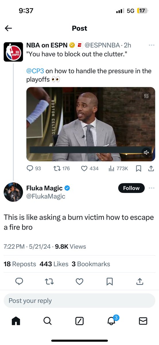 TheSportsHernia's tweet photo. Nope, never leaving this app. #NBA #CookinClass https://t.co/ed23Audisw