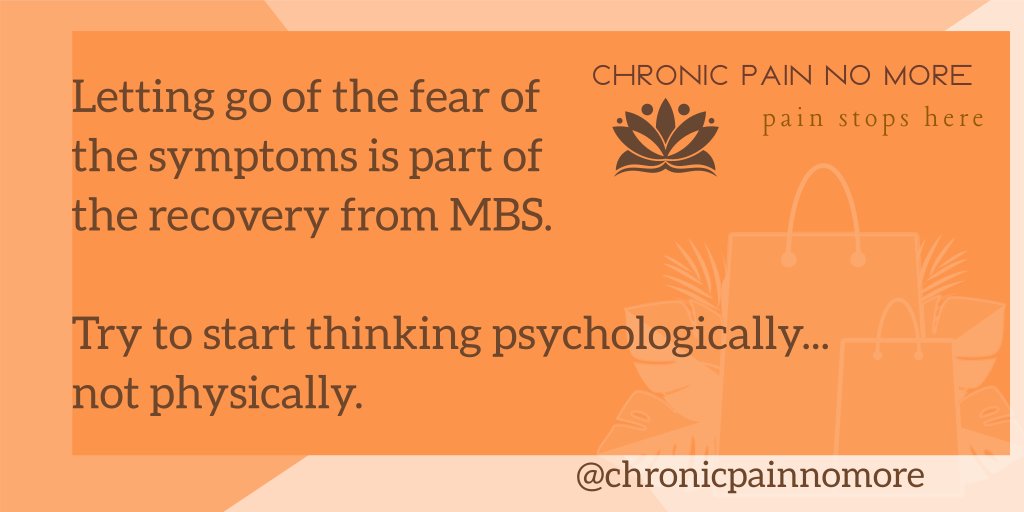 Once you grasp this...you are on your way. 

#chronicillness #chronicpain #chronic #mindbody #mindbodysyndrome #chronicstress #tms #pain #neuroplasticpain #migraine  #backpain #neckpain #sciatica #fibromyalgia #pelvicpain #ibs #chronicpainrelief #paineducation #CFS #painnomore