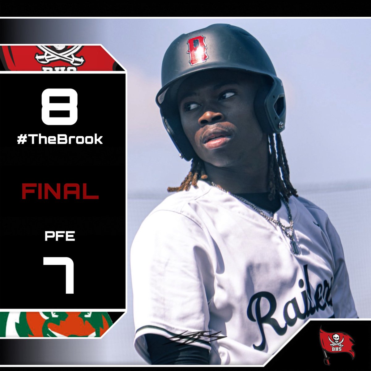 scottthyer's tweet photo. Final from Bolingbrook is 8-7. Matt Washington (3-4), Fernando Sosa (2B, RBI), Ryan Witt (1-3, RBI) each paced the offense. Ben White tied the game with a 2 out RBI in the bottom of 7  and Pharrell Weekley walked it off with a two out single to win the game. #BrookBoys #LETSGO https://t.co/e4pNToYmtZ