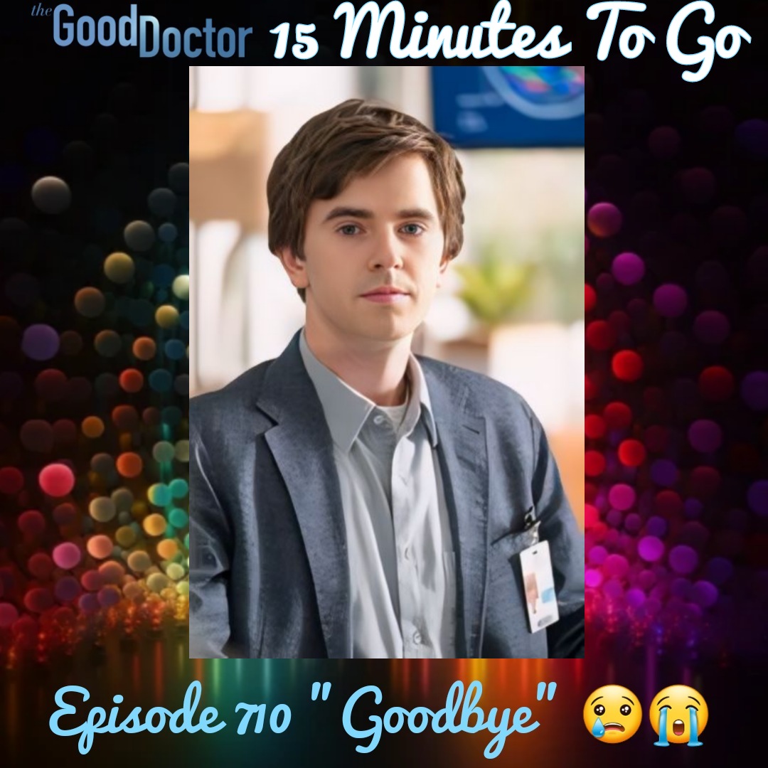 Grab your tissues, snacks and beverages East Coast.  😢🤧🍿🍫🥤🍏🥞💖💙 #FreddieHighmore #DrShaunMurphy #TheGoodDoctor #SeriesFinale <a href="/freddiehighmore/">Freddie Highmore</a> <a href="/GoodDoctorABC/">The Good Doctor</a> <a href="/SPTV/">Sony Pictures Television 📺</a> <a href="/ABCSignature/">ABC Signature</a>