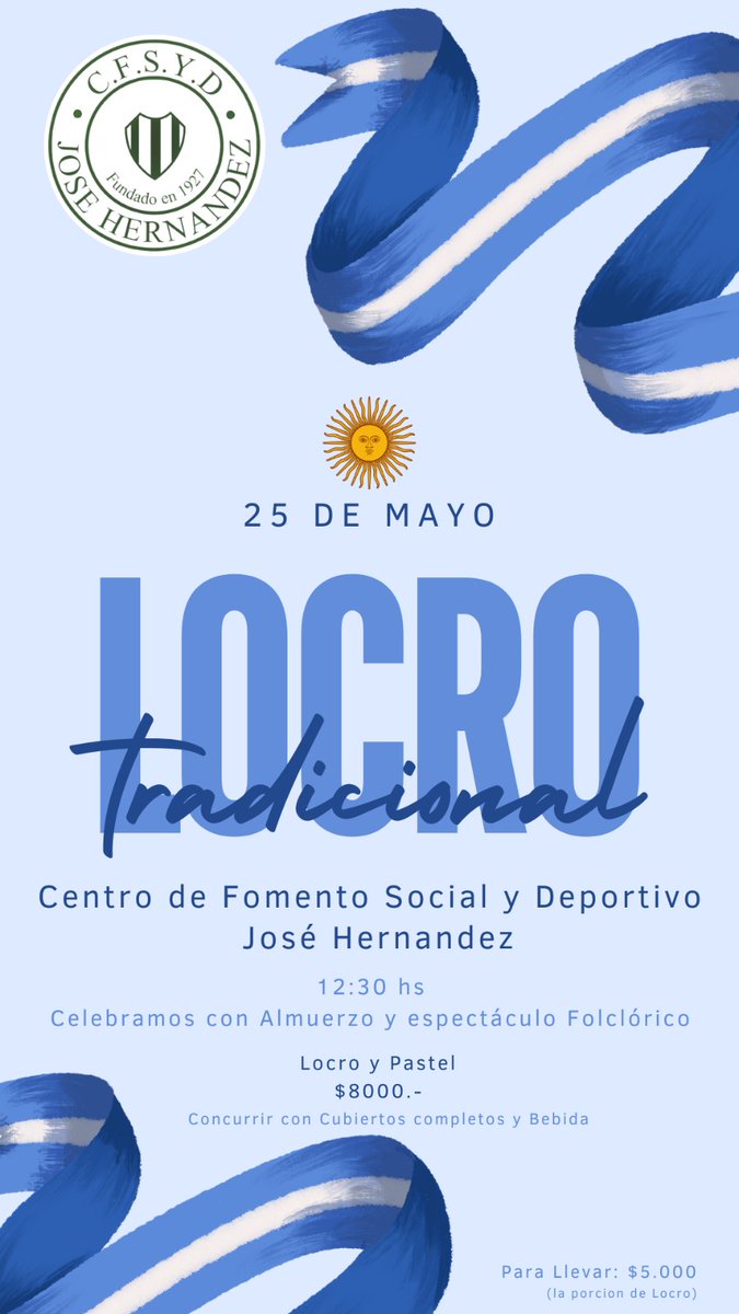 Centro Fomento Social y Deportivo José Hernández (@cfjosehernandez) on Twitter photo 
