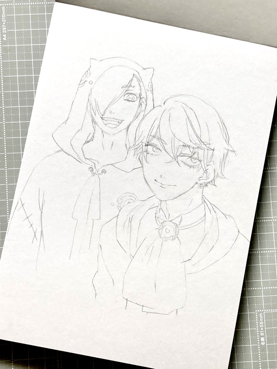 せっかく新しい絵の具買ったし水彩するぜ! 