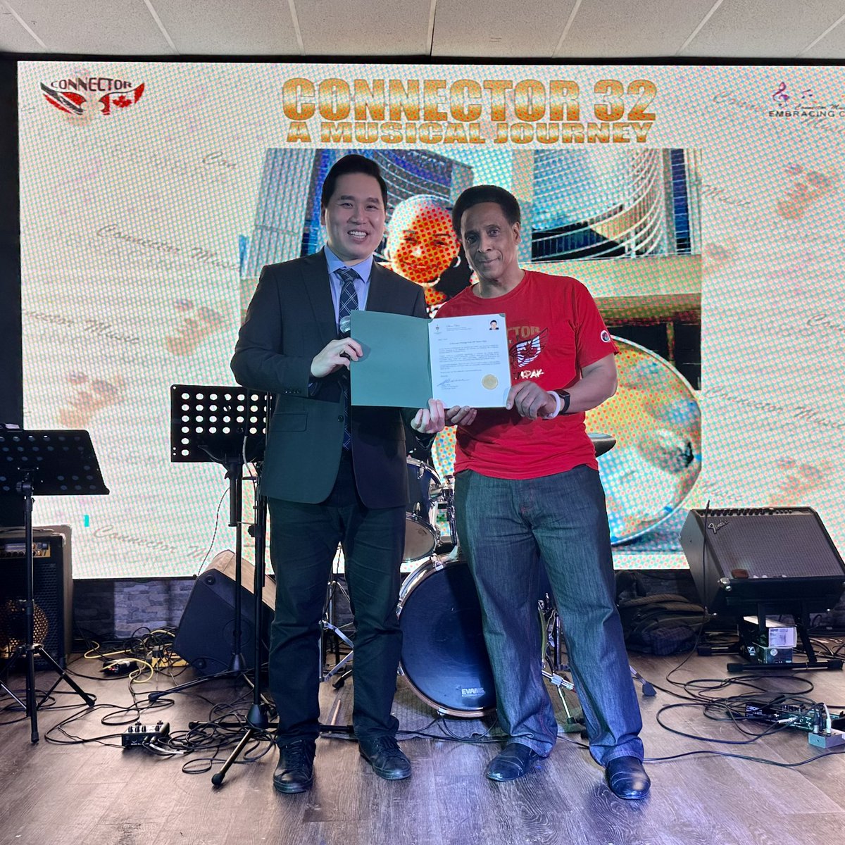 Props to @Connect07887222 on his recent Connector 32 concert in #ScarbTO North & the launch of Connector Music Youth & Culture Scholarship, giving young local artists ages 12-19 an opportunity to shine