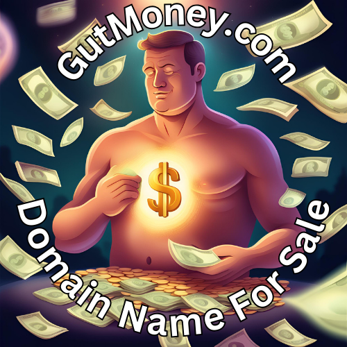 DarnGoodDomains's tweet photo. GutMoney .com . . . Domain Name . . . Buy Now or Lease to Own . . . Gut Money . . . Listed at: https://t.co/iqob5GSppr https://t.co/ztkTlkQKAo